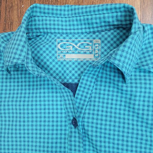 GameGuard Women’s XL Fishing Shirt Quick Dry Vented Outdoor Button Up - Picture 3 of 9